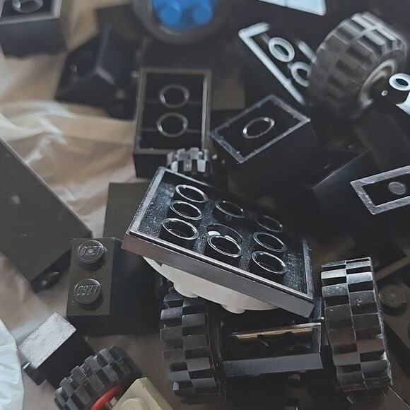 LEGO DUPLOtyco BLOCK LOT custom pieces vintage maybe black and more as seen - Picture 3 of 13